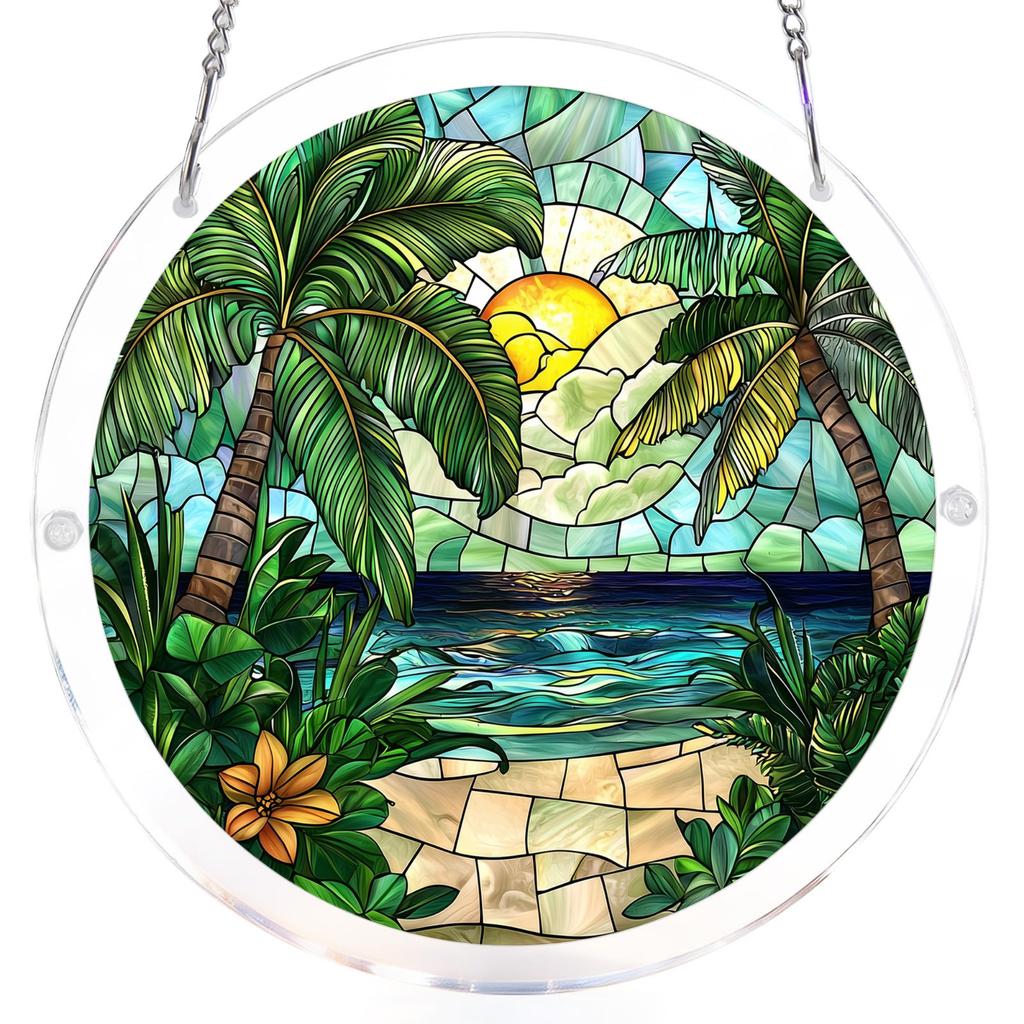 Acrylic Puzzle Toy Suncatcher Window Hanging