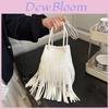 Tassel Phone Bag With Magnetic Closure For Daily Casual Wear
