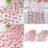 Portable Strawberry Mesh Fabric for Outdoor Clothing and Craft Projects