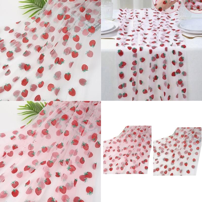 Portable Strawberry Mesh Fabric for Outdoor Clothing and Craft Projects