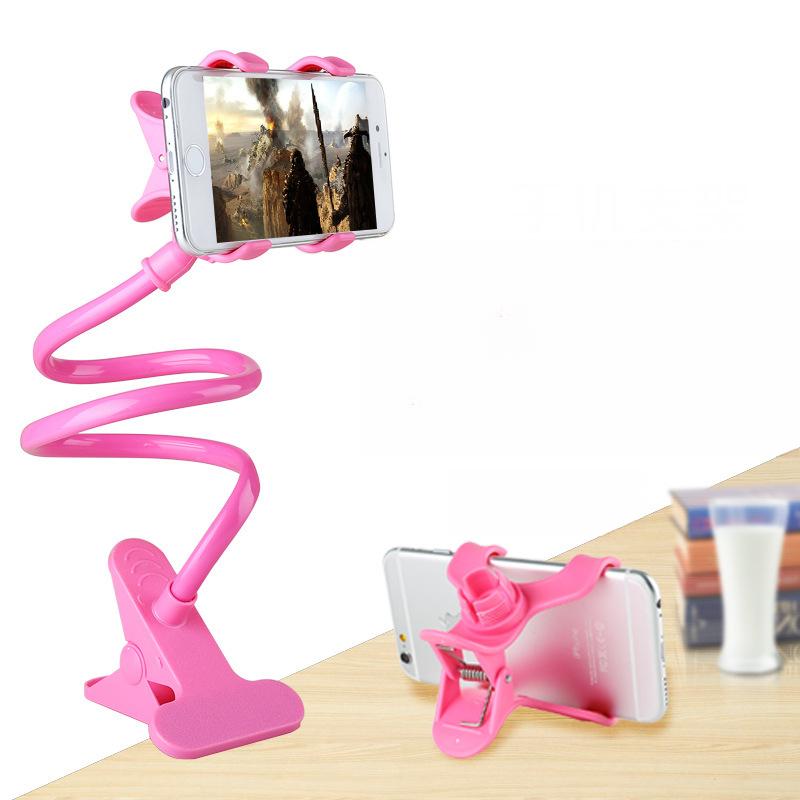 1PC/2PCS Free To Bend Universal Lazy Bed Desktop Car Stand Mount Holder For Cell Phone