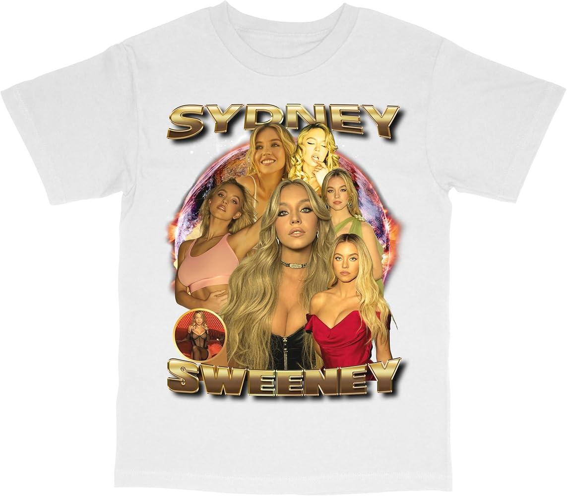 Sydney Sweeney Actress Vintage Style T-Shirt S-5XL NI545 S