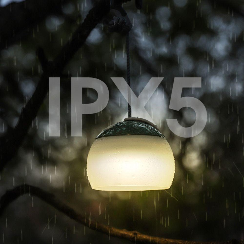 Night Light Camping Lanterns with Hook LED Atmosphere Light Camping Tent Hanging Light  Outdoors