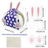 Rabbit Shape Easter Paper Candy Box Empty Bunny Candy Box Unique Cookie Bags  Kids Gifts