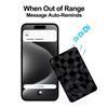 Wireless GPS Tracker Card for Apple Find My Ultra Thin Locator for Keys Pets Luggage Wallet Cat Dog Wireless Charging