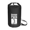 PVC Waterproof Dry Bag 2/3/5/10/15L Outdoor Diving Foldable Storage Beach Swimming Bag For Rafting River Ocean Fishing Backpack