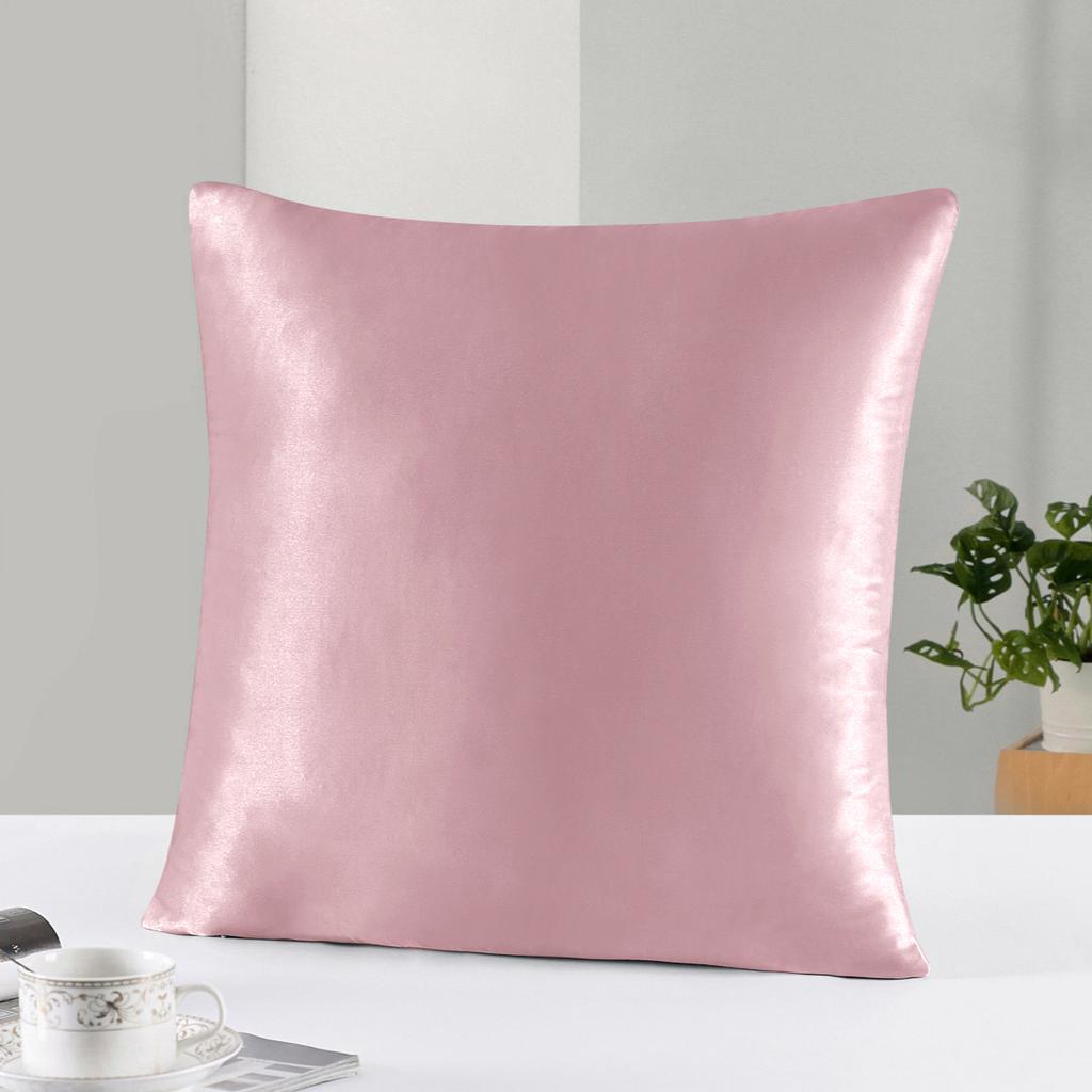 22 Momme 100% Silk Cushion Cover Decorative Pillows 45x45cm 70x70cm Pillow Case Home Decoration Funda Cojin For Living Room
