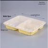 Divided Disposable Plastic Takeout Boxes