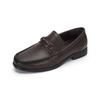 Mook Tacker Cowhide Dress Loafers Dark Brown 517613103Al