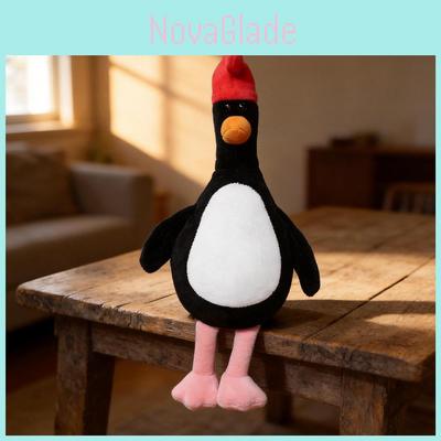 Super Invincible Wallace And Gromit Penguin Plush Toy With Pp Cotton For Kids And Adults