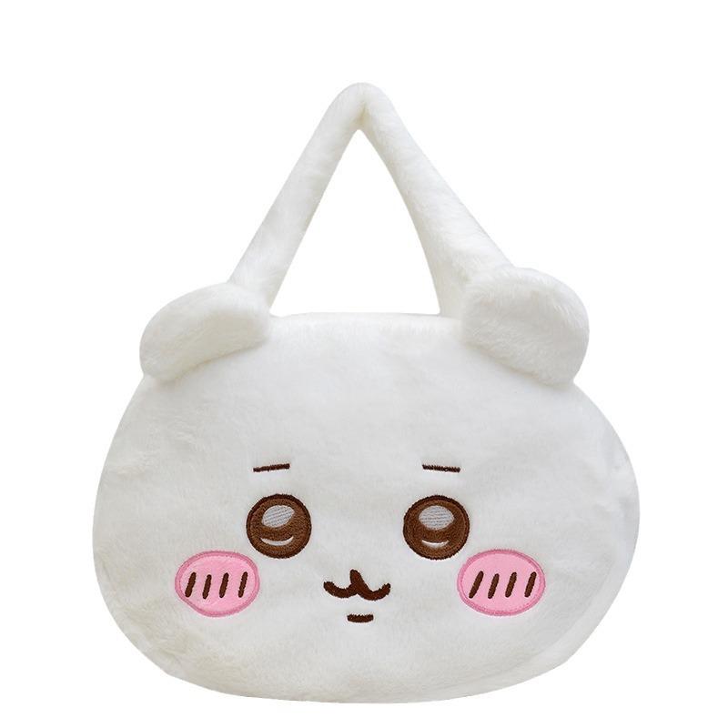 Children's shoulder bag cute cartoon chiikawa Kohachi Iusaki plush handheld change bag tide