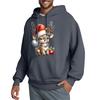 Men's Hooded Sweatshirt, Contrasting Color Sweatshirt, Sports   Casual Jacket
