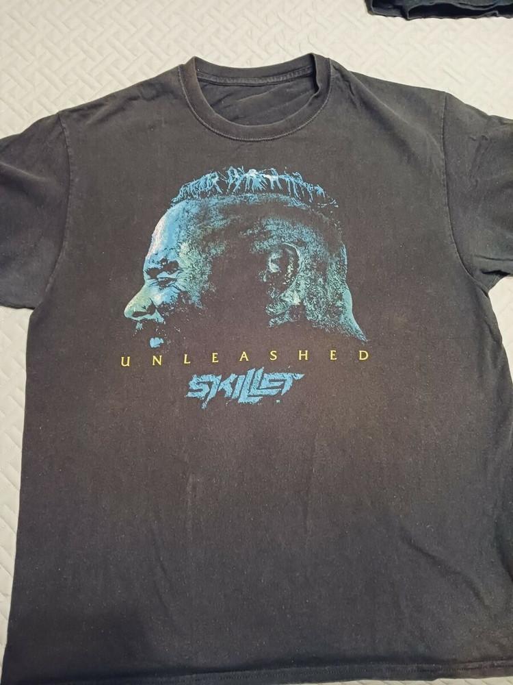 Skillet Band Gift For Family Black T-Shirt Cotton All Size DN51 Unisex T-Shirt XXXL