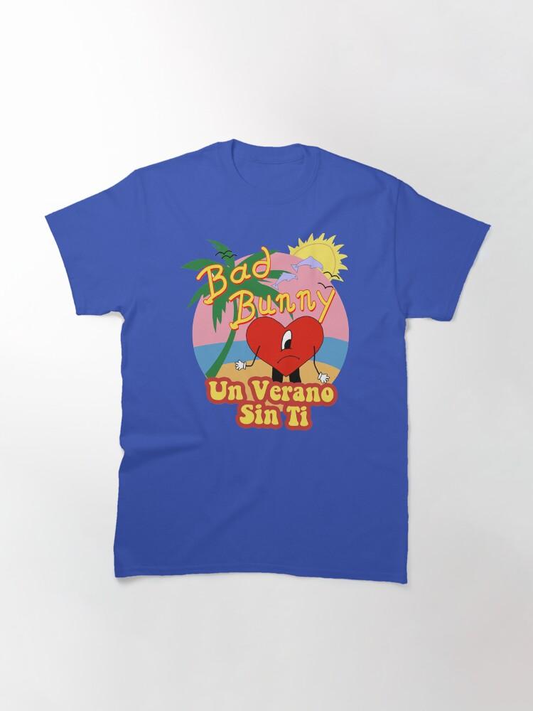 Bunny Un Verano Sin Ti Heart Worlds Hottest Tour Classic TShirt 2026 Summer Luxury Fashion Men Women Cotton Oversized Tshirt