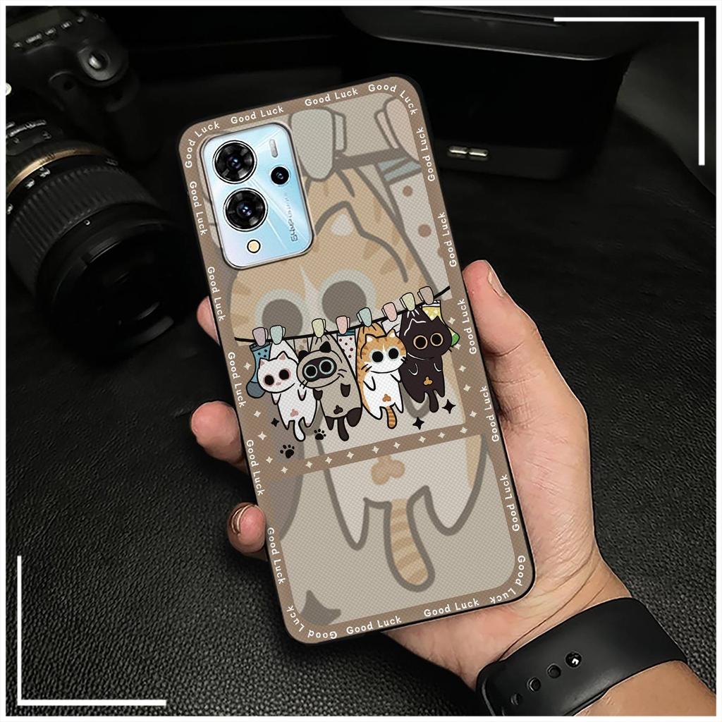 Прочный противоударный чехол для телефона для ZTE Blade V40 Pro Модный дизайн Полная защита Мультяшный чехол для телефона Грязеотталкивающий Милый ТПУ