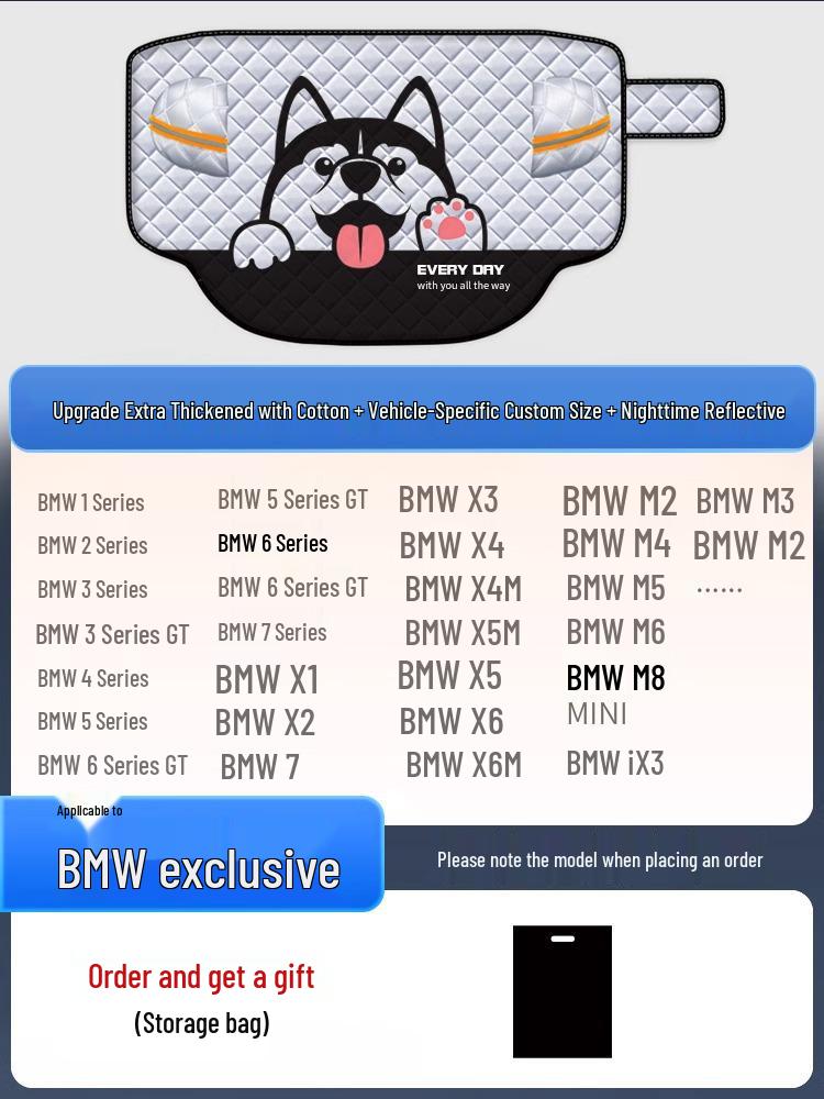 Compact Car Windshield Sunshade and Heat Insulation Visor