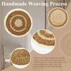 Seagrass Boho Wall Baskets  For Farmhouse, Living Room, Bedroom, Table, Kitchen, Home