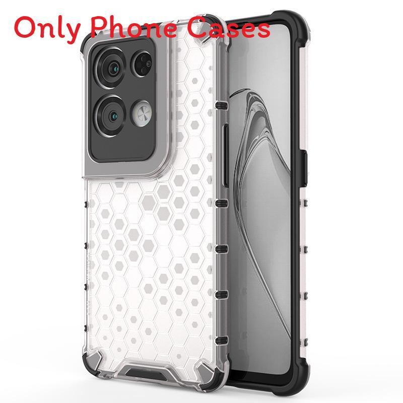 Transparent Honeycomb Phone Case With Shockproof Tpu And Pc For Drop Protection