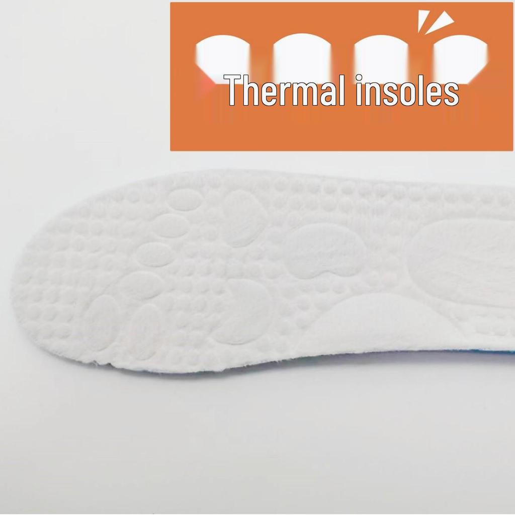 2025 Unisex Winter Velvet Insoles: Thick, Warm, Breathable, Sweat-Absorbing, Deodorizing Cotton Shoe Insoles