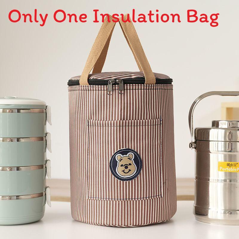 

Oxford Cloth Lunch Bag With Aluminum Foil Insulation For Office Workers And Meal Transport Small Style A