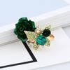 5 Color Women Rose Ring Fashion Exquisite Retro Butterfly Accessories Decorative