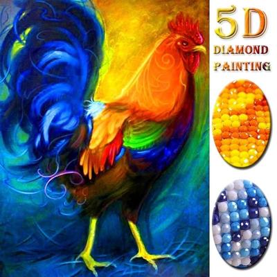 Diamantmalerei Hahn Diamantstickerei 5D DIY Bild Dekoration Zuhause Geschenk handgefertigt