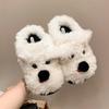 Women's Cute Cartoon Plush Slippers - Warm and Warm Countertop Cotton Winter Home Slippers Girls Sweet Thick Bottom Plush Casual Indoor Shoes