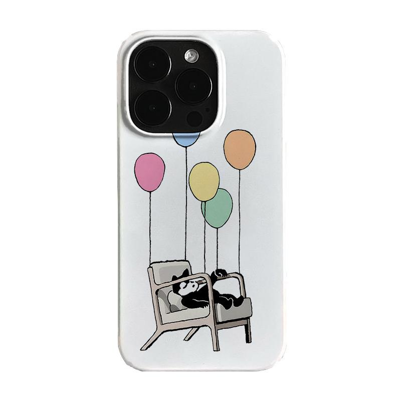 

Спящий Милый Питомец Воздушный Шар Желе Чехол Для Телефона Для iPhone 17 Air 16 Pro Max 15 14 Plus 13 12 11 Pro Ударопрочный Силиконовый Задний Чехол iPhone17 Pro