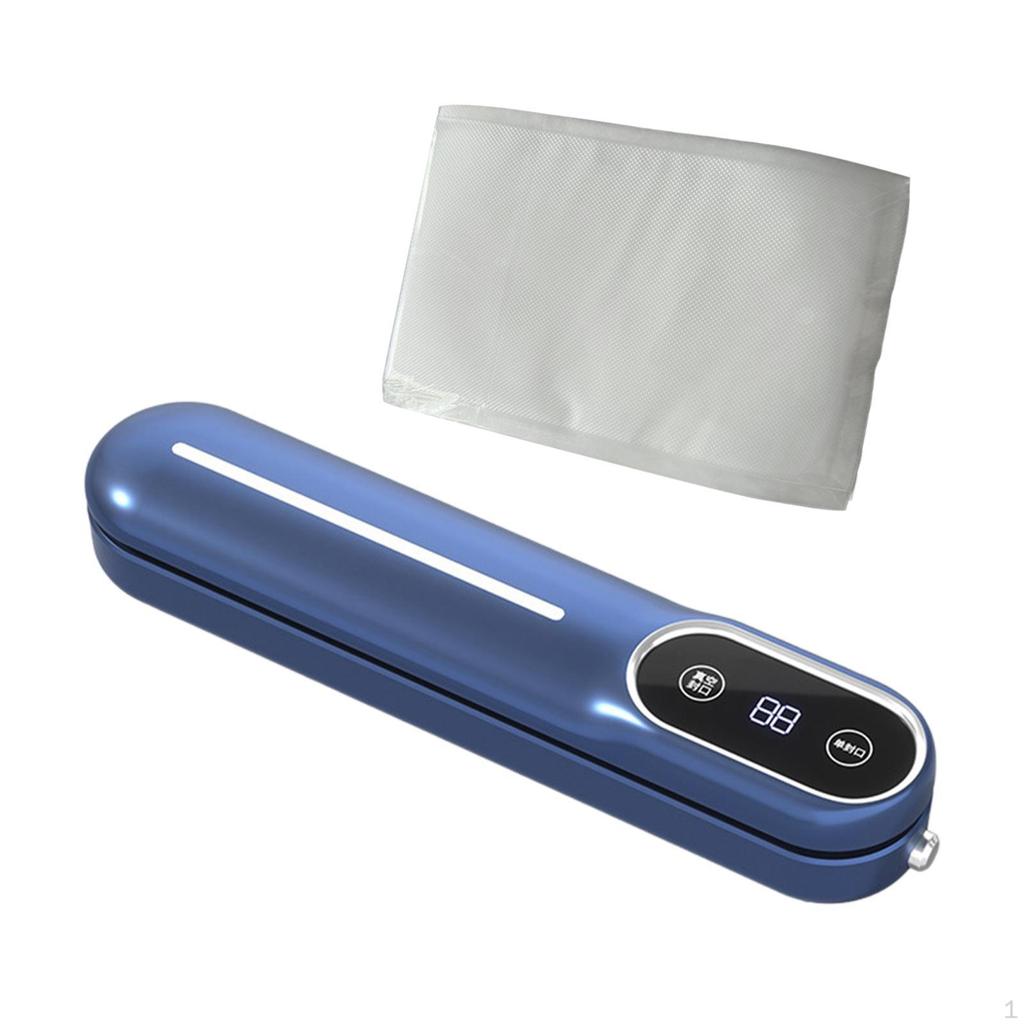 Vacuum Sealer Machine Multi Purpose Saver UK Adapter for Home Kitchen Fruits white