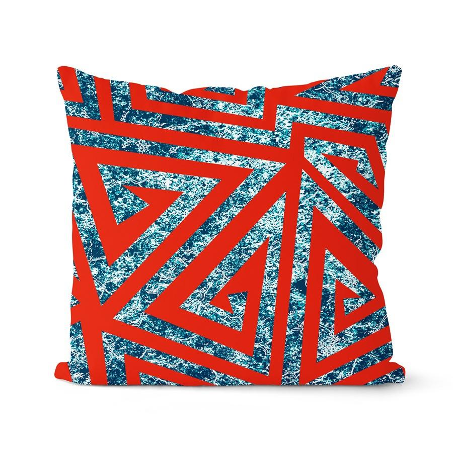 Tribal Muster Kissenbezug Geometrisch Ethnisch Afrikanisches Element Kissen Haus Sofa Stuhl