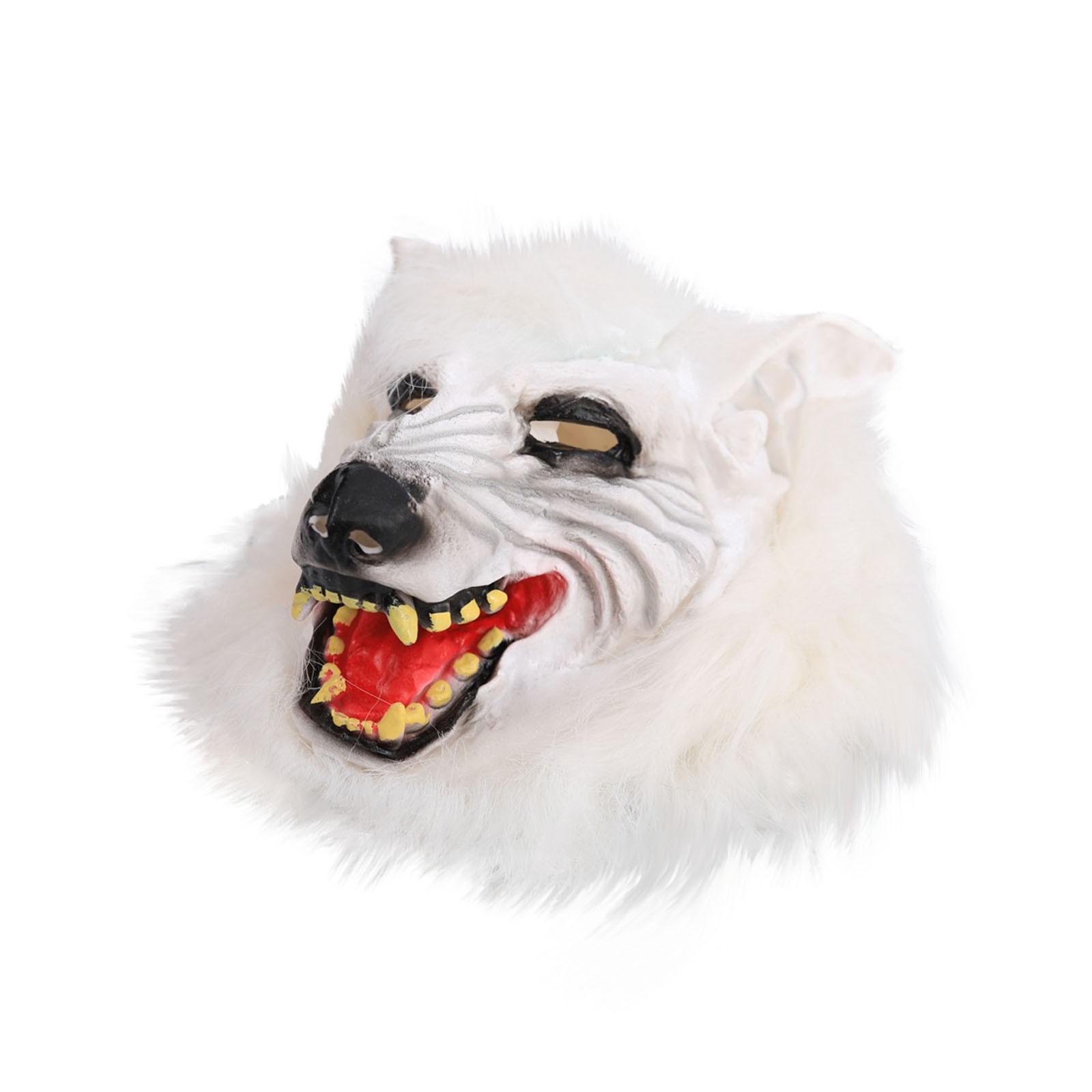 

Animal Mask Full Face Wolf Head Wolf Glove Set Animal Head Cover Terror Mask Animal Mask