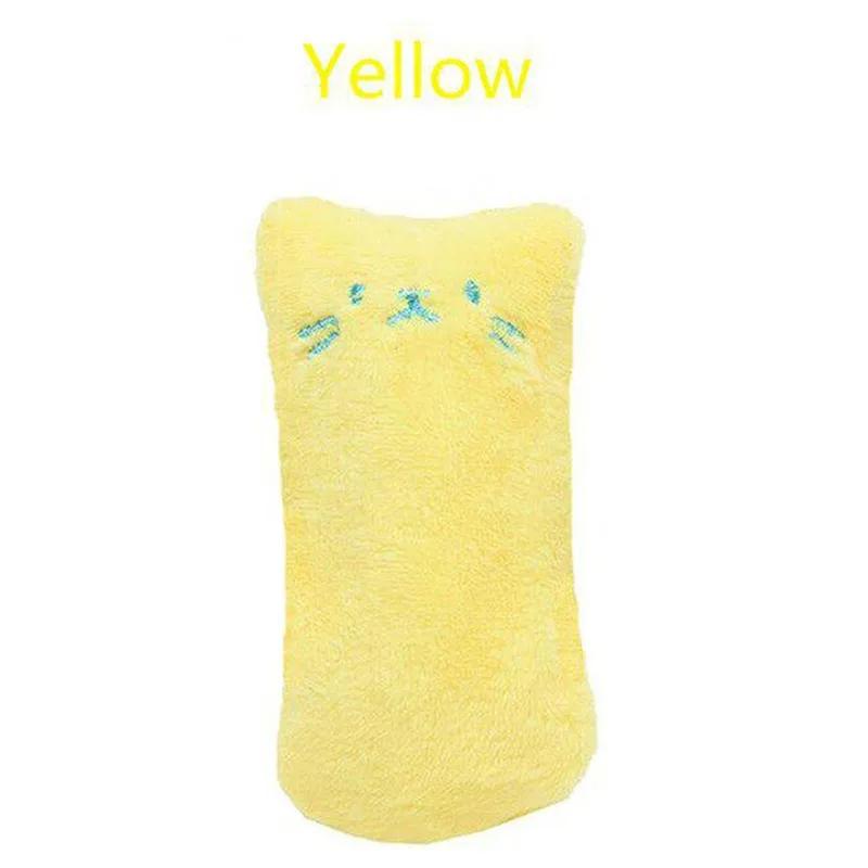 1 Pcs Environmentally Friendly Cotton Catnip Plush Toy Durable Interactive Thumb Toy Pet Box Toy Bite-resistant Pet Accessories