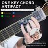 Manicotto Ausilio Dita Accordi Chitarra Principianti Un-Accordo Pigro Anti-Dolore Assistente di Forza per Chitarristi Principianti