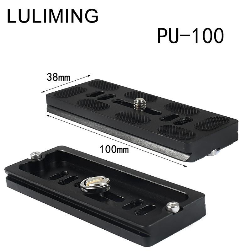 

DSLR Camera Quick Release Plate 100 120 150 200 300mm Universal Long Quick Release Plate for Arca Swiss Camera Tripod Ballhead PU100 1PC