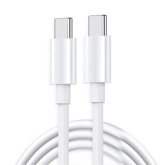 USB C to USB C Charger Cable PD Type C Fast Charging Cord Line Data Wire For 16 15 Pro Samsung Huawei and More