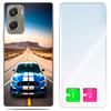 Hülle Für Motorola Moto G06 / G06 Power Hülle Case Rückseite Etui + Glas