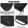 For Nintend  3Ds Ll/Xl Large Hard Pouch Carrying Travel Shell Case Bag Pocket W/ Game Cartridge Case Holder Fit Wall Charger
