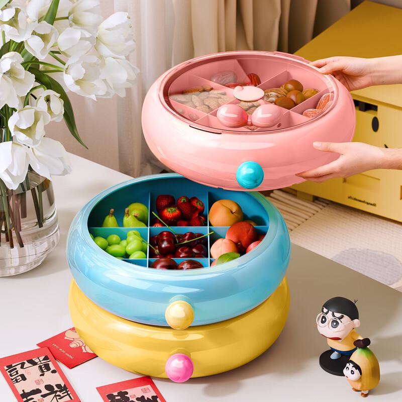 Dopamine-Inspired Divided Donut Snack Box