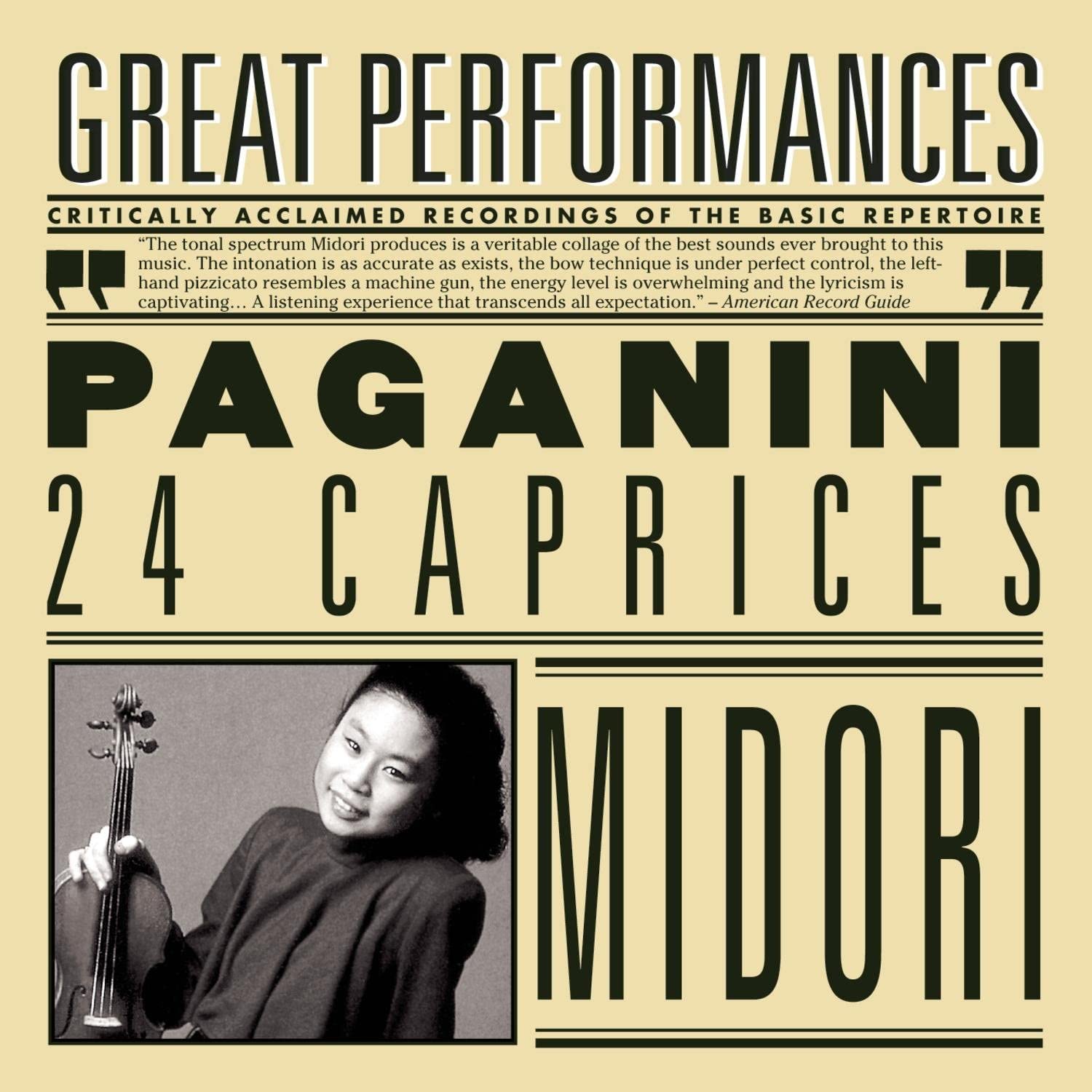 

CD MIDORI - Paganini 24 Caprices for Solo Violi Sony US Jazz Used