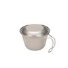 Snow Peak Deep Titanium Sierra Cup with Lid E-314 Lightweight Camping Outdoor Use