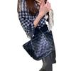 Hand-woven First Layer Sheepskin Niche Shoulder Bag Large Capacity Vegetable Basket Tote Bag Shopping Bag High-end Women's Bag