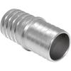 1 Pcs 1 Inch Radiator Hose Barb Adapter, Coupler Splice Mend Coolant Intercooler Exchanger Heater Repair Hose Connector Water Fluid Air Aluminum