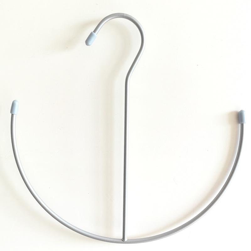 Multifunctional 6-Tier Pants Hanger with 8 Hooks & 10 Clips for Hats, Belts, and Underwear Storage