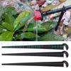 50Pcs Tubing Hose Holder Tubing Hose Hook Fixed Stems Garden Sprinkler Support Stakes for 4/7 Drip Irrigation Water Hose