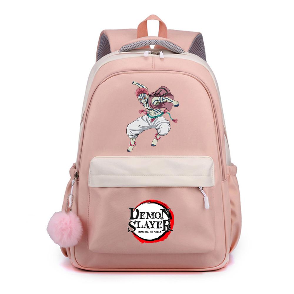 Anime Demon Slayer Printed Backpack for Teenger Student Girl Boy Schoolbag Bookbag Gift Women Large Capacity Waterproof Travel Bag Mochila