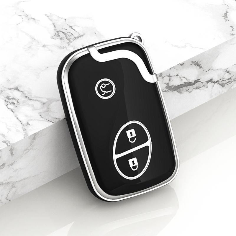 

TPU Car Remote Key Cover Shell Fob for BYD S6 S7 F0 F3 E6 M6 G3R L3 G3 Fashion Key Case Holder Bag Keyless Car Accessories чёрный