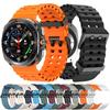Armband für Samsung Galaxy Watch Ultra 47mm Sport-Silikonarmband Armband für Samsung Galaxy Watch Ultra Uhrenarmband Zubehör Männer