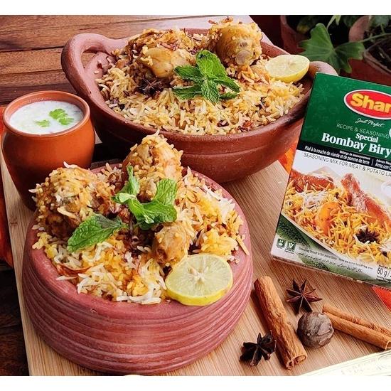 Shan Special Bombay Biryani Masala, 60 g, 6 opakowań