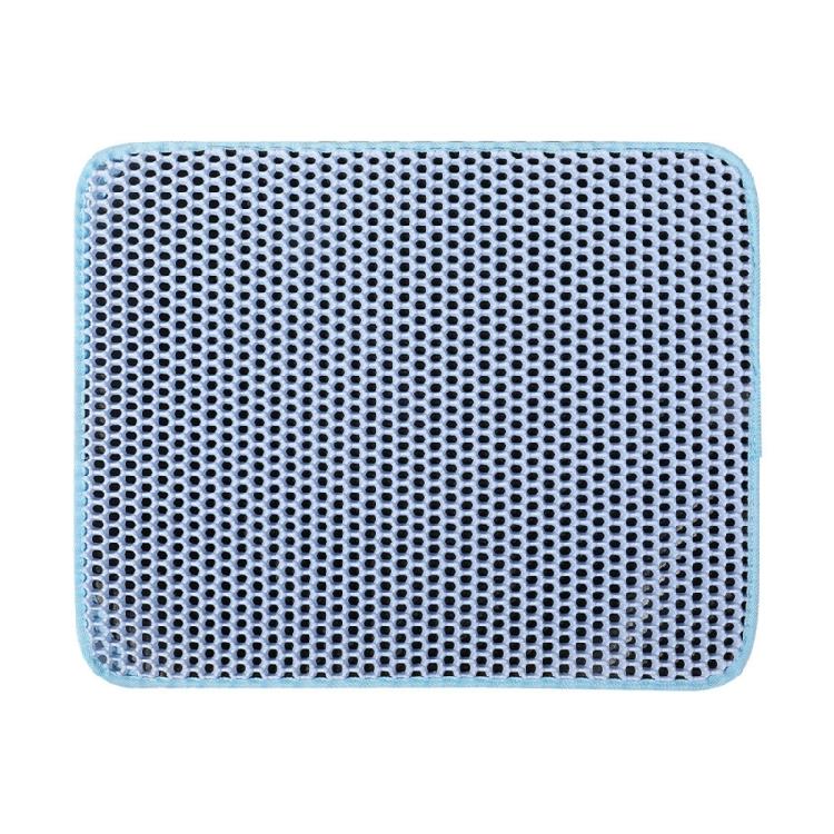 Cats Litter Mat Waterproof Hollowed Mat Litter Sifting for Less Waste Supplies