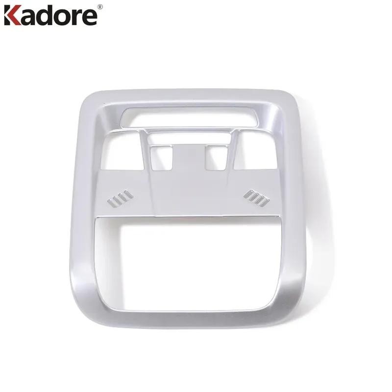 Car Front Roof Reading Light Lamp Panel Cover Trim For Chevrolet Holden Equinox 2018-  Carbon Fiber Interior Accessories